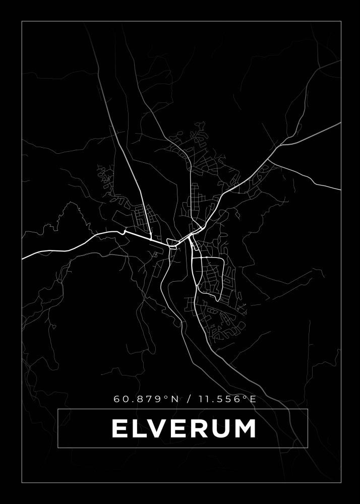 Bildverkstad Map - Elverum - Black