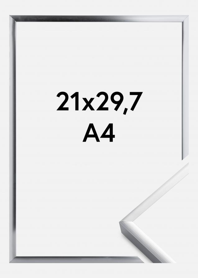 Artlink Rahmen Poster Frame Aluminum Silver 21x29,7 cm (A4)
