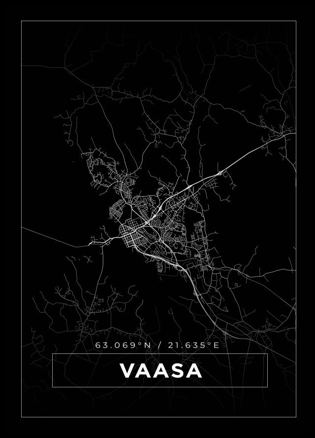 Bildverkstad Map - Vaasa - Black