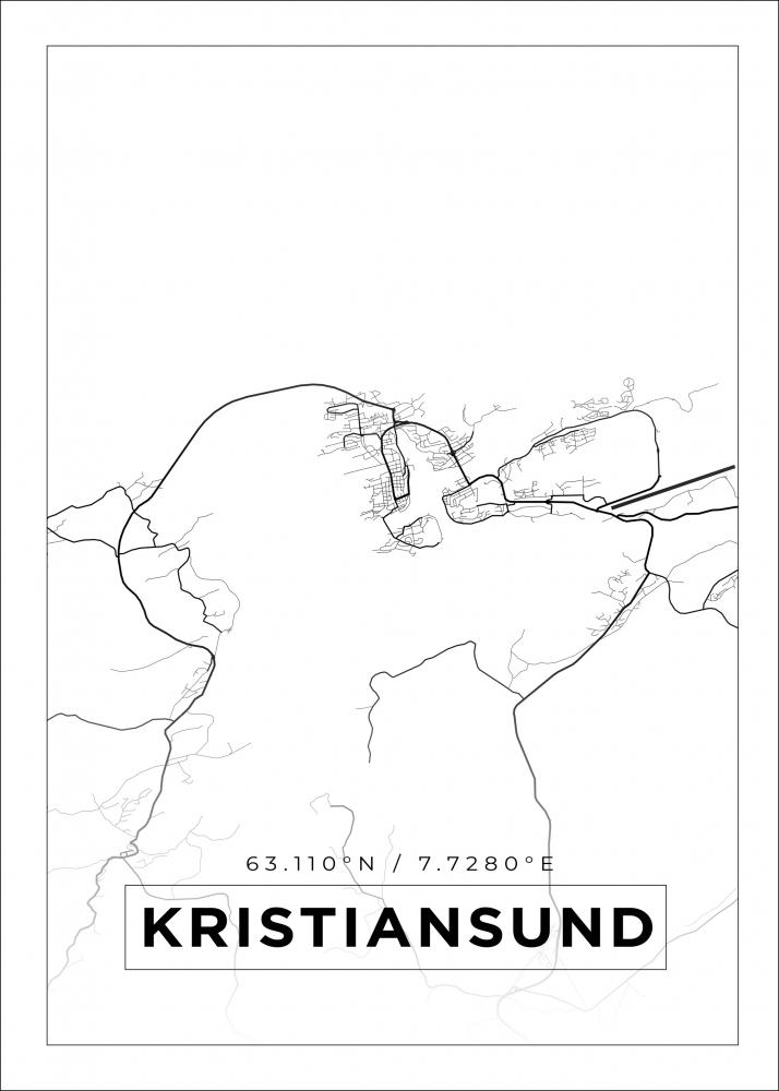 Bildverkstad Map - Kristiansund - White