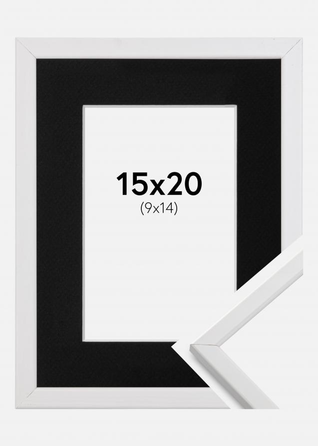 Artlink Passepartout Schwarz Standard (weißer Kern) 15x20 cm (9x14)