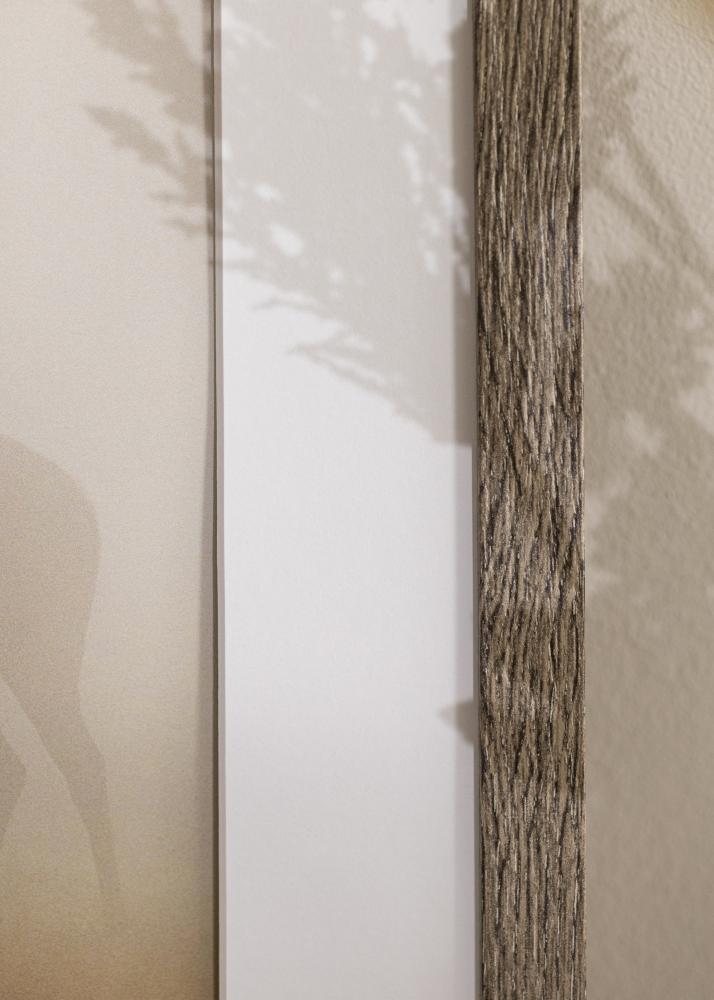 Estancia Rahmen Stilren Acrylglas Dark Grey Oak 42x59,4 cm (A2)