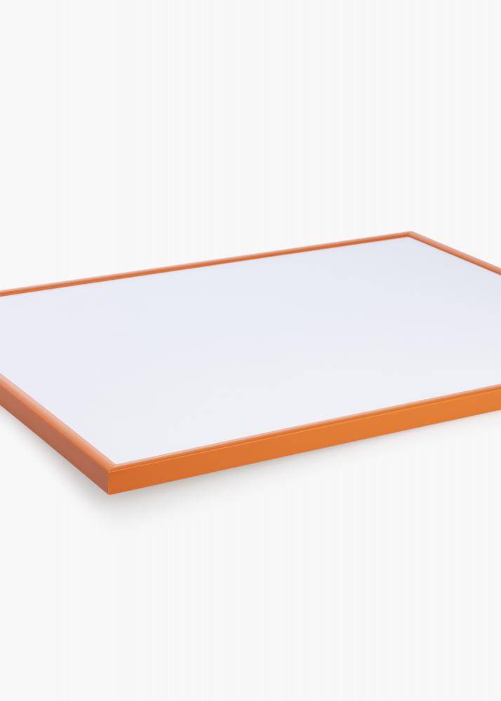 Ram med passepartou Rahmen New Lifestyle Orange 50x70 cm - Passepartout Schwarz 42x59,4 cm (A2)