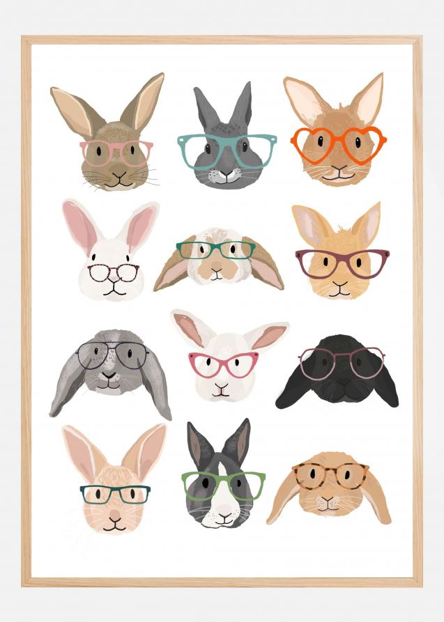 Bildverkstad Rabbits Poster