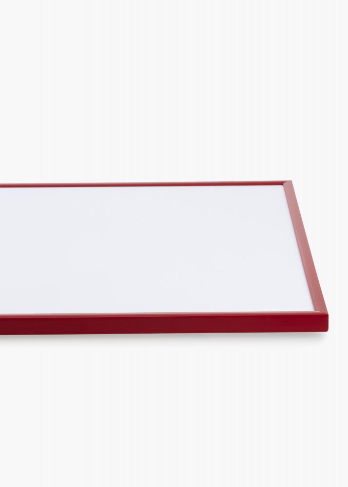 Ram med passepartou Rahmen New Lifestyle Medium Red 50x70 cm - Passepartout Schwarz 42x59,4 cm