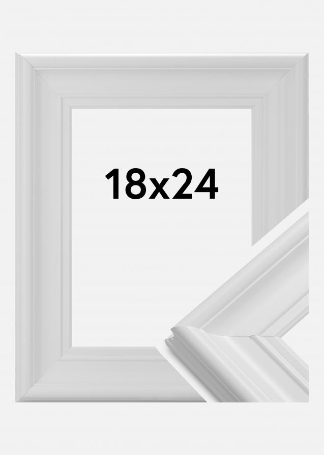 Galleri 1 Rahmen Mora Premium Acrylglas Weiß 18x24 cm