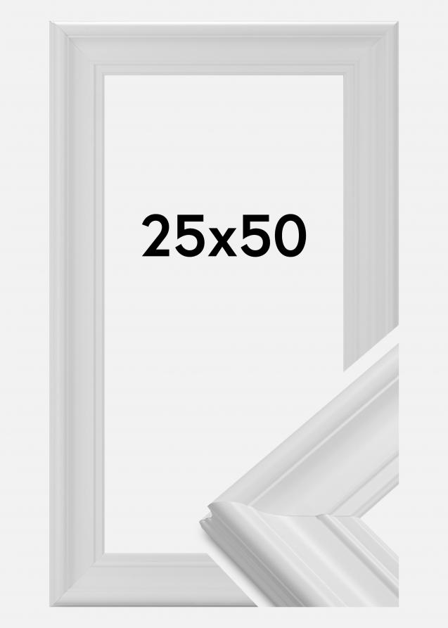 Ramverkstad Rahmen Mora Premium Weiß 25x50 cm