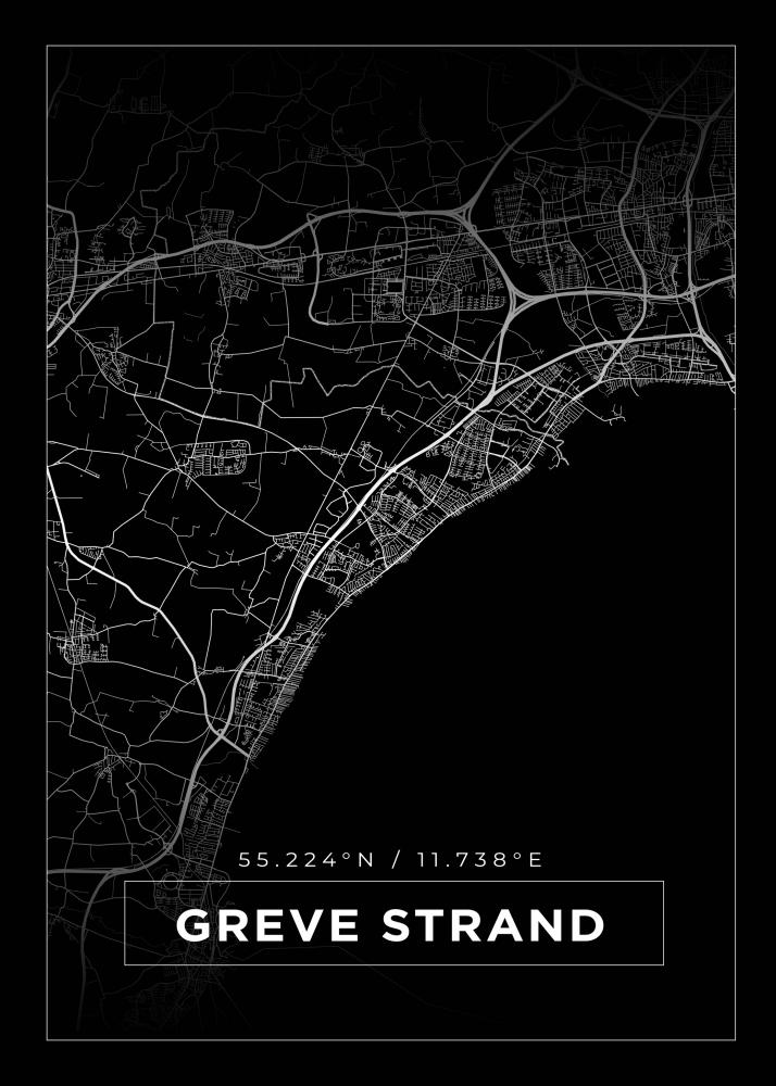 Bildverkstad Map - Greve Strand - Black