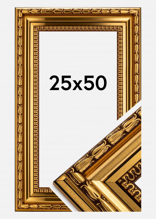 Ramverkstad Rahmen Birka Premium Gold 25x50 cm