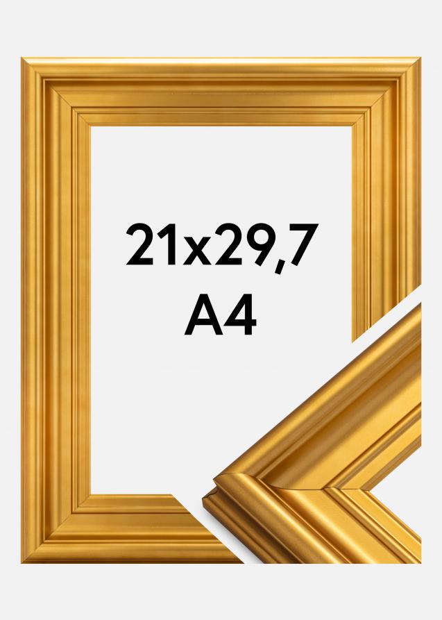 Ramverkstad Rahmen Mora Premium Gold 21x29,7 cm (A4)