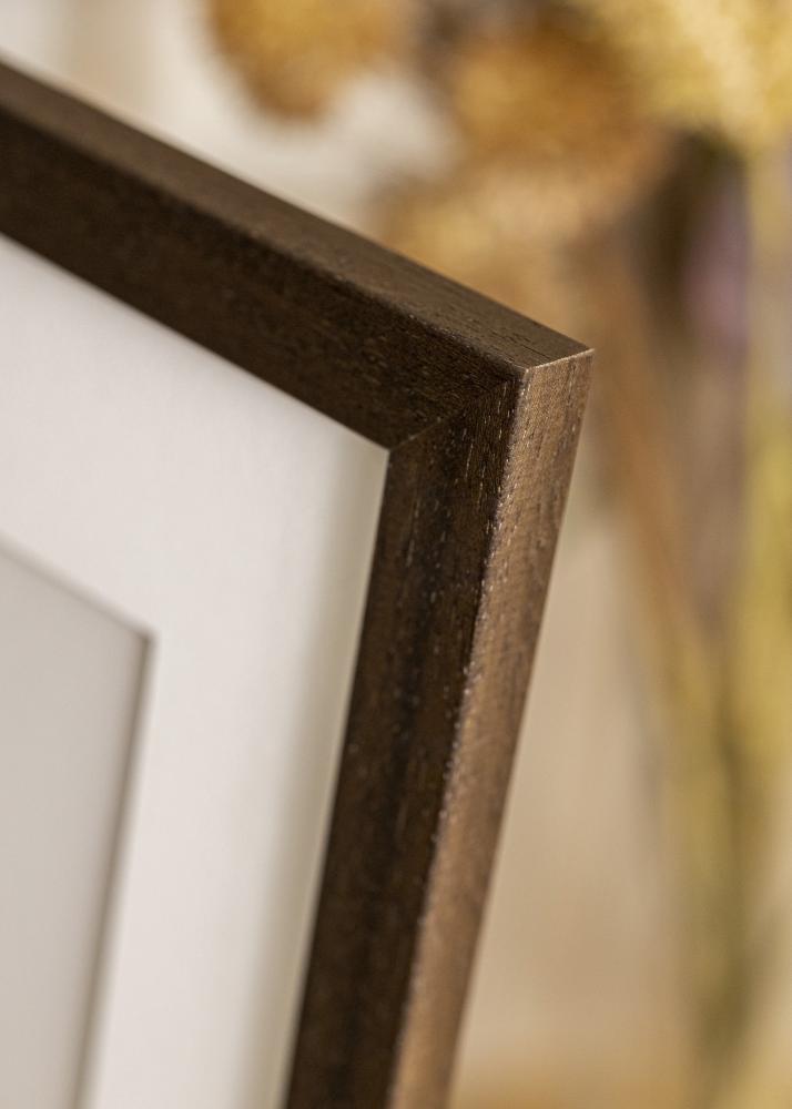 Galleri 1 Rahmen Brown Wood Acrylglas 55x70 cm