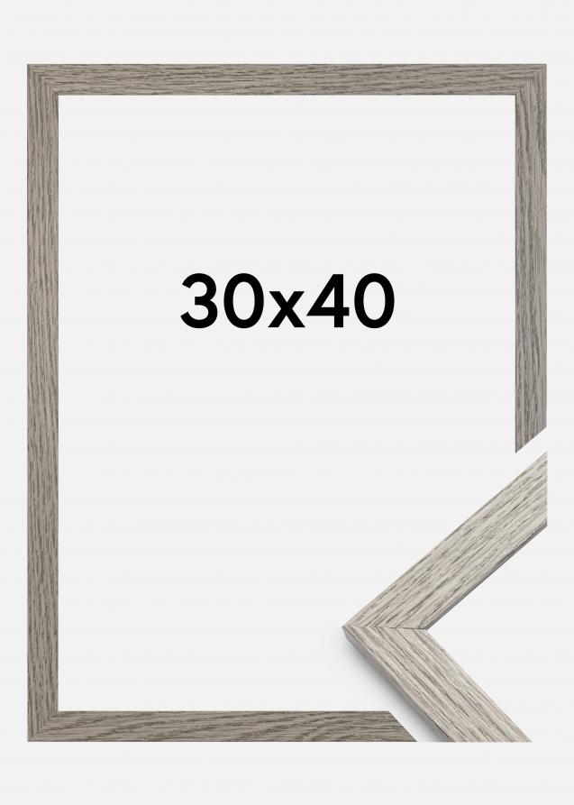 Estancia Rahmen Stilren Acrylglas Grey Oak 30x40 cm