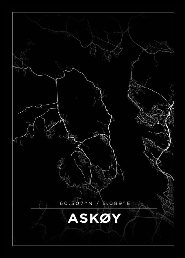 Bildverkstad Map - Askøy - Black