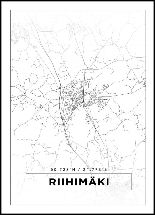 Bildverkstad Map - Riihimäki - White