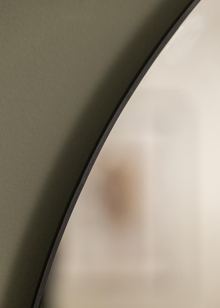 KAILA KAILA Round Mirror - Thin Black 80 cm 