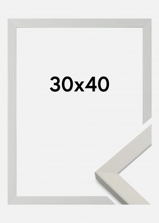 Walther Rahmen Fiorito Acrylglas Weiß 30x40 cm