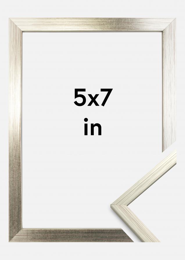 Galleri 1 Rahmen Edsbyn Silber 5x7 inches (12,7x17,8 cm)
