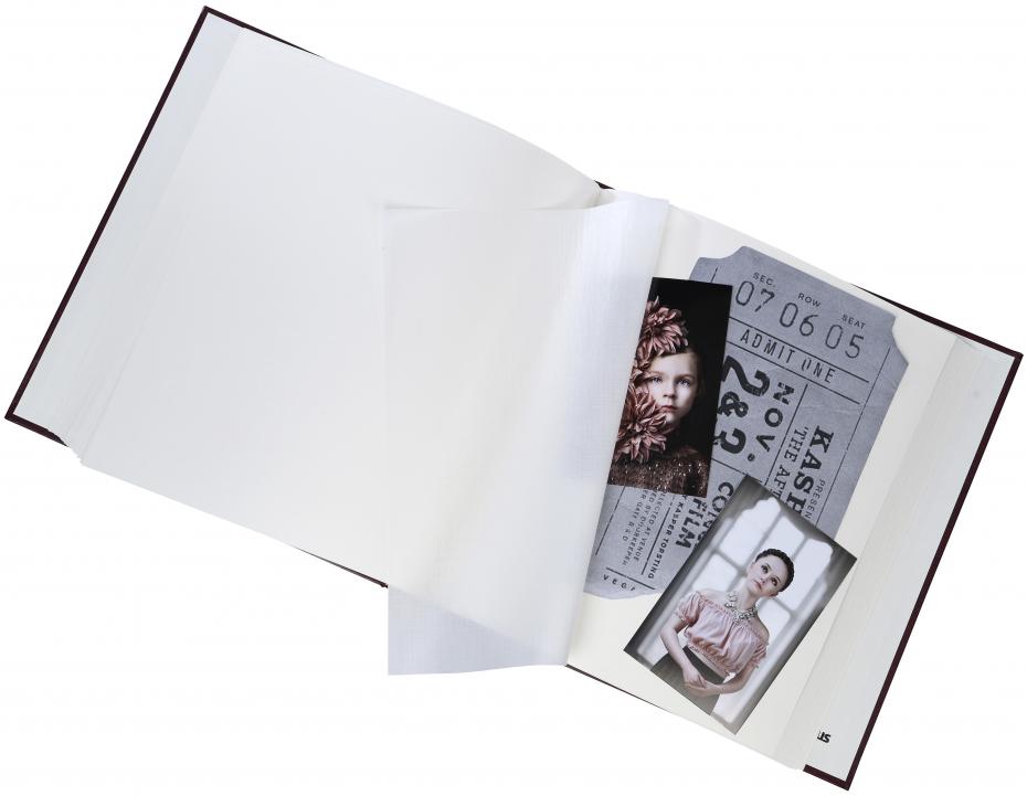 BGA Nordic Exclusive Line Maxi Album Blau 30x33 cm (100 weie Seiten / 50 Blatt)