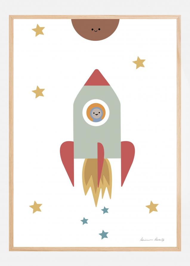 Bildverkstad Solar Rocket Poster