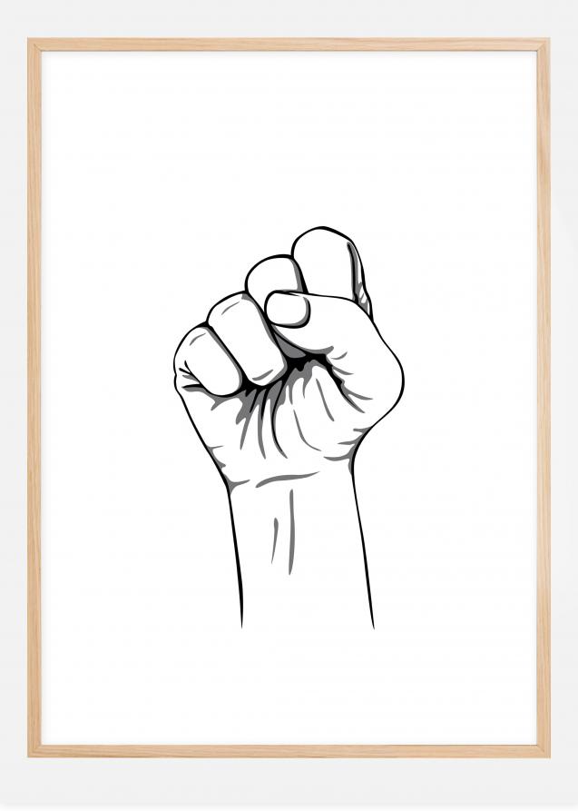 Bildverkstad Fist Poster