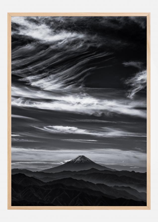 Bildverkstad Expressive clouds Fuji Poster