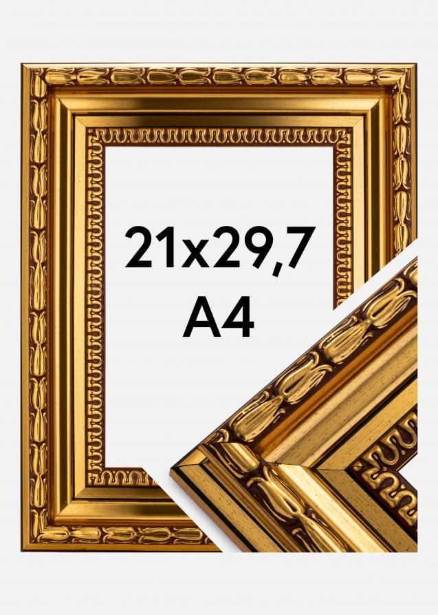 Ramverkstad Rahmen Birka Premium Gold 21x29,7 cm (A4)