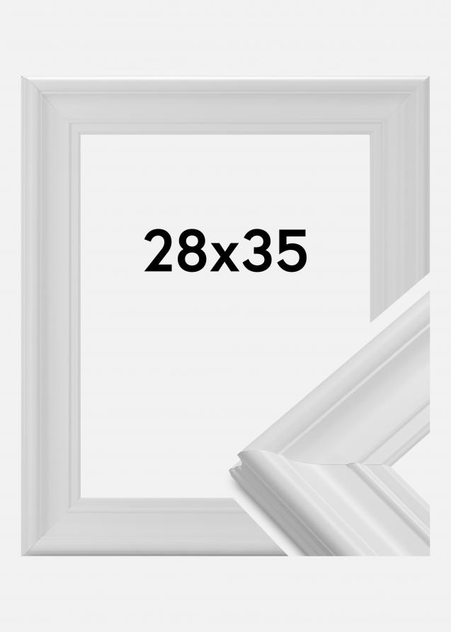 Ramverkstad Rahmen Mora Premium Weiß 28x35 cm