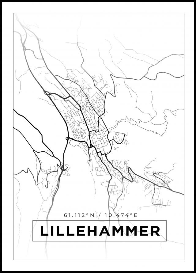 Bildverkstad Map - Lillehammer - White
