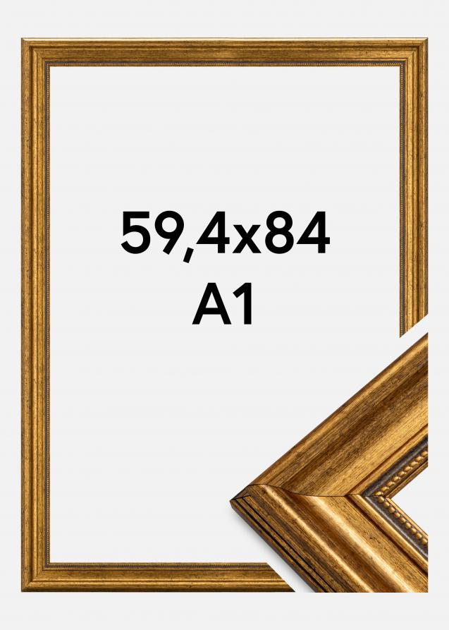 Estancia Rahmen Rokoko Acrylglas Gold 59,4x84 cm (A1)