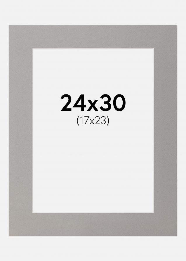 Galleri 1 Passepartout Grau 24x30 cm (17x23)