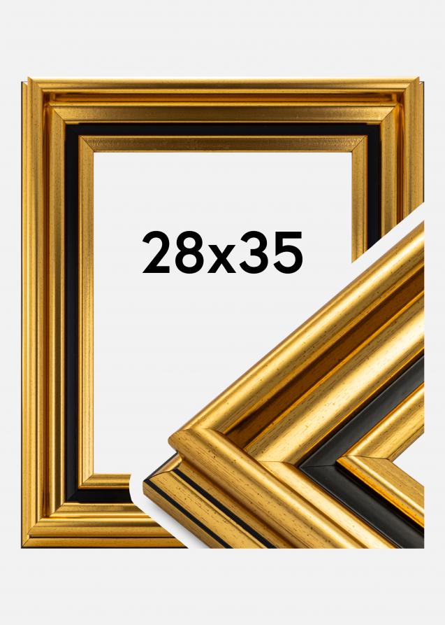 Ramverkstad Rahmen Gysinge Premium Gold 28x35 cm