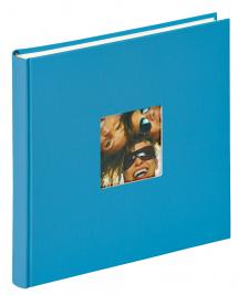 Walther Fun Album Meerblau - 26x25 cm (40 weiße Seiten / 20 Blatt)