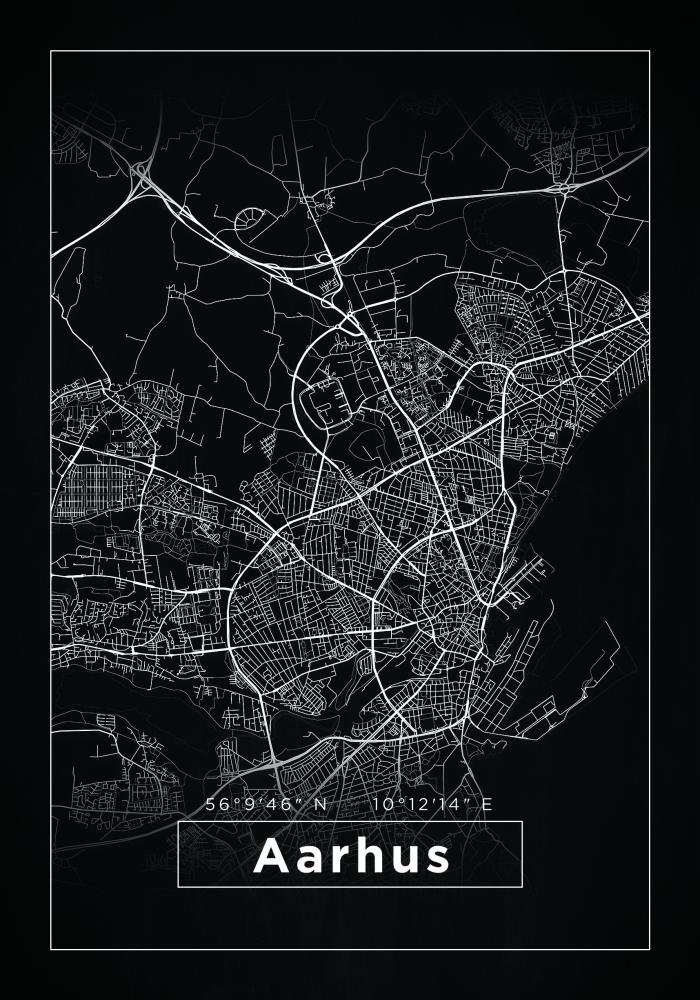 Bildverkstad Map - Aarhus - Black