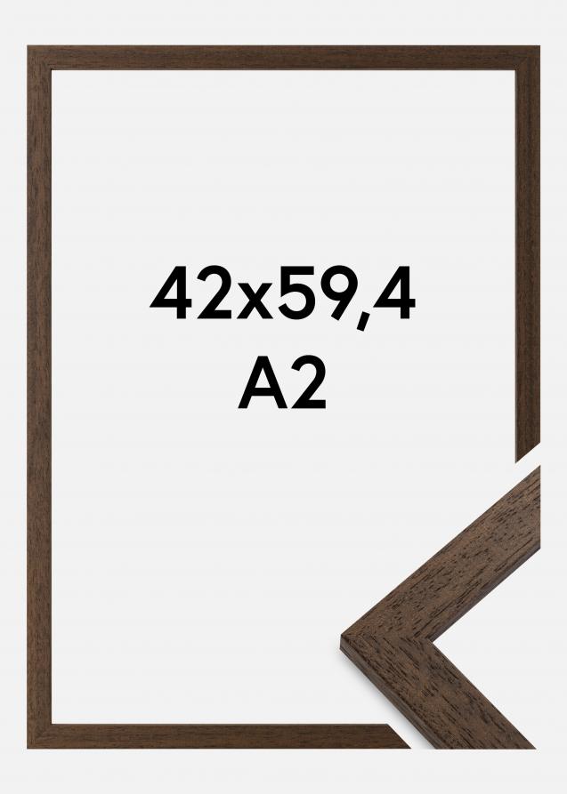 Galleri 1 Rahmen Brown Wood 42x59,4 cm (A2)