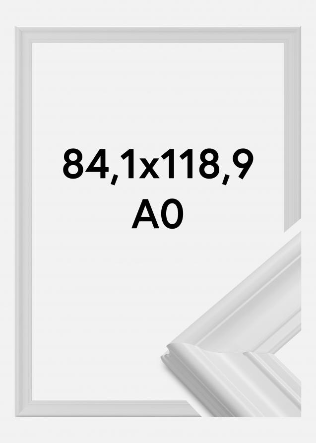 Ramverkstad Rahmen Mora Premium Weiß 84,1x118,9 cm (A0)