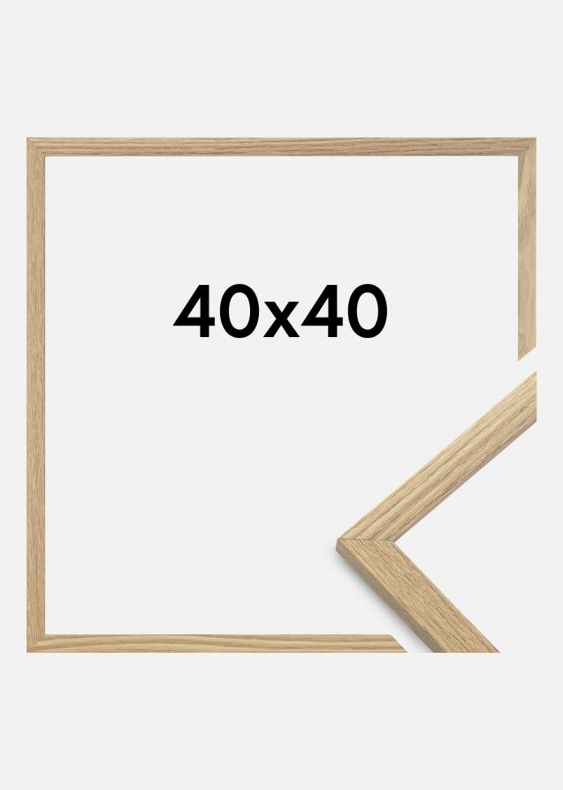 Artlink Rahmen Trendy Acrylglas Eiche 40x40 cm