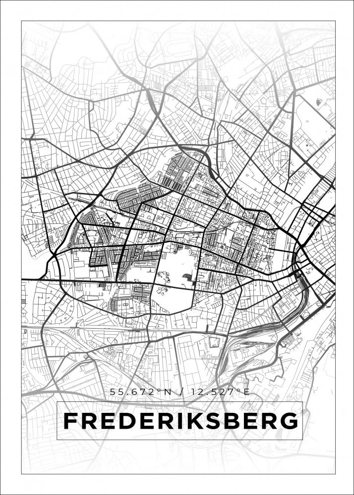 Bildverkstad Map - Frederiksberg - White