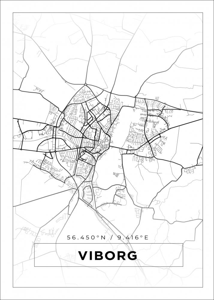 Bildverkstad Map - Viborg - White