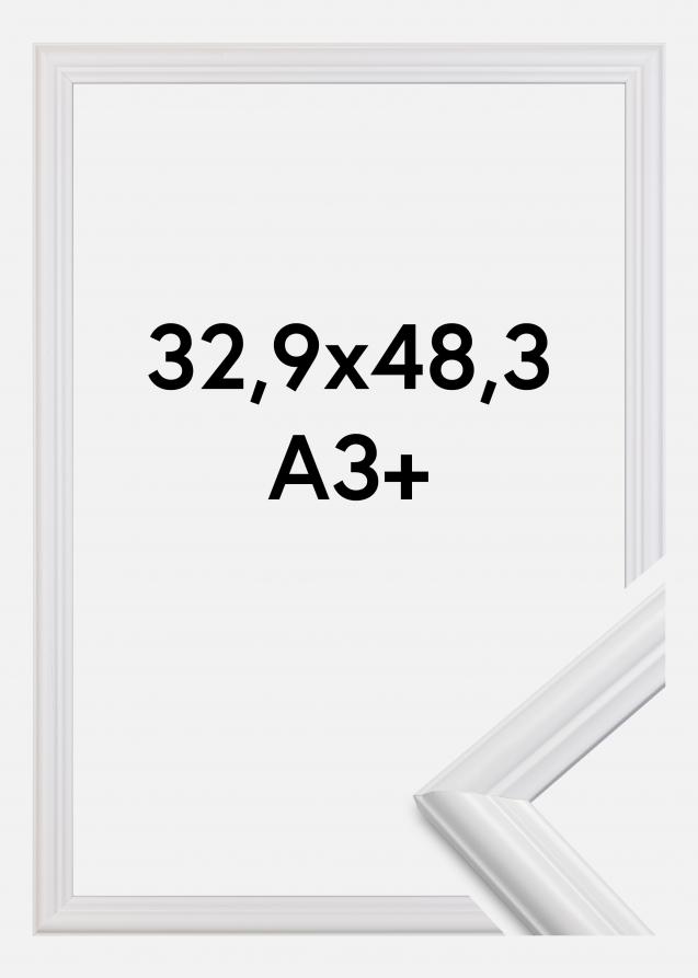 Galleri 1 Rahmen Siljan Acrylglas Weiß 32,9x48,3 cm (A3+)