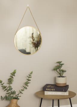Artlink Runder Spiegel Modern Gold 41 cm 