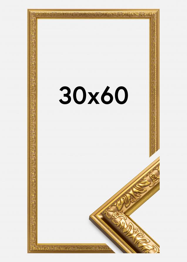 Artlink Rahmen Nostalgia Acrylglas Gold 30x60 cm