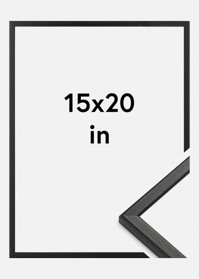 Artlink Rahmen Kaspar Acrylglas Schwarz 15x20 inches (38,1x50,8 cm)