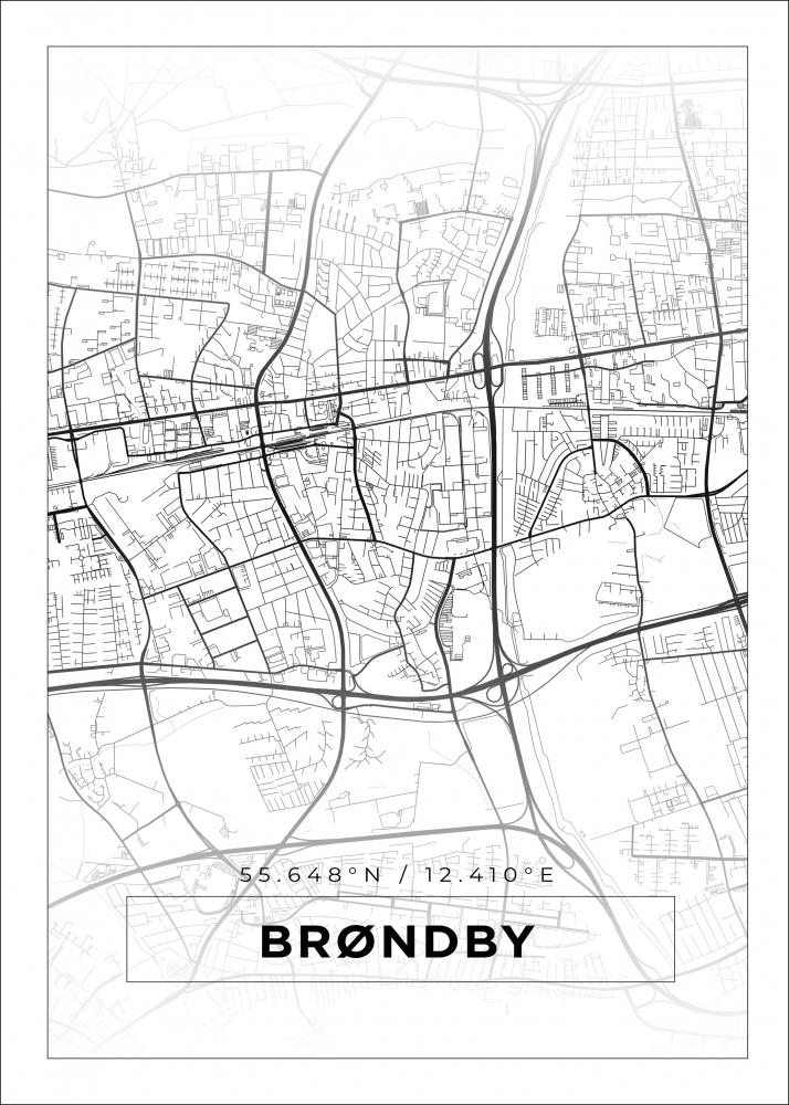Bildverkstad Map - Brndby - White