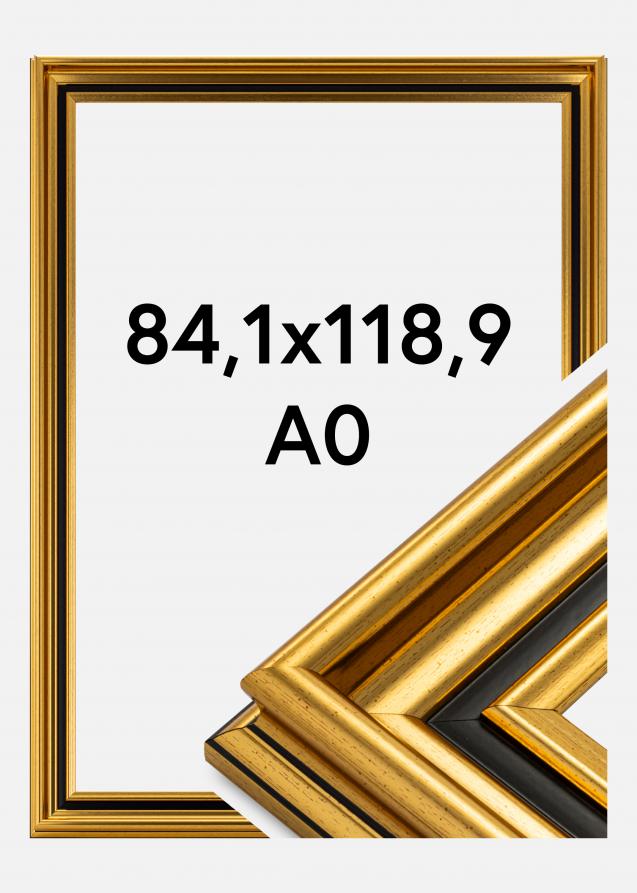 Ramverkstad Rahmen Gysinge Premium Gold 84,1x118,9 cm (A0)