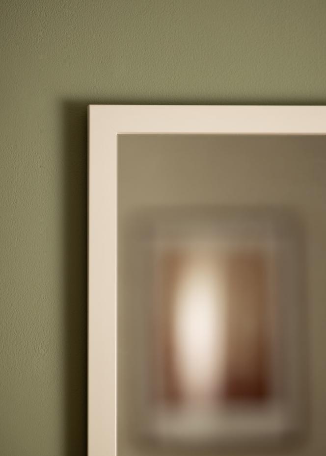 Galleri 1 Spiegel White Wood 70x100 cm