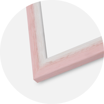 Jämtlands Ramfabrik Rahmen Cornwall Acrylglas Rosa 59,4x84,1 cm (A1)