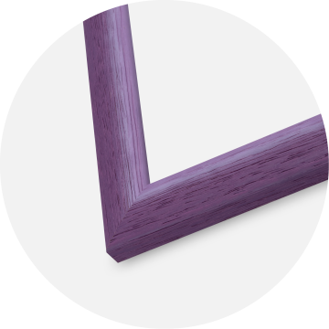 Jämtlands Ramfabrik Rahmen Cornwall Acrylglas Lila 59,4x84,1 cm (A1)