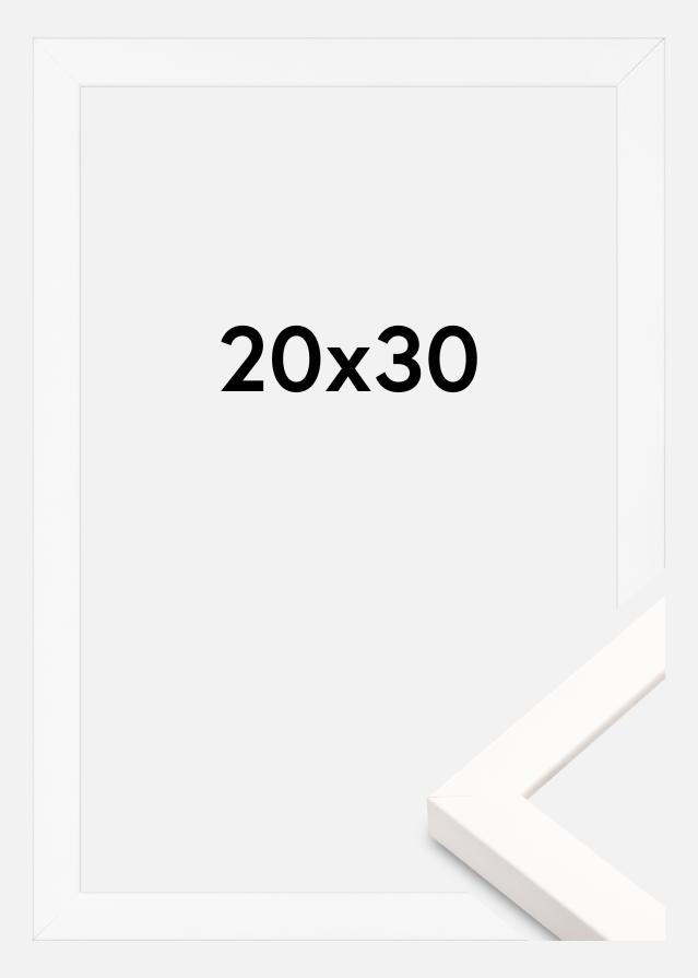 Jämtlands Ramfabrik Rahmen Brooke Acrylglas Weiß 20x30 cm