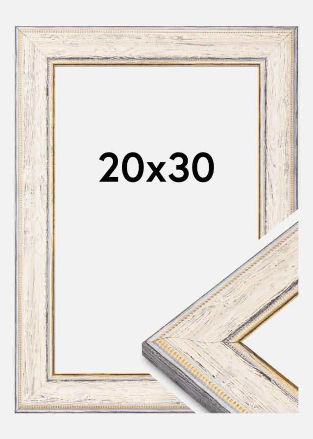 Jämtlands Ramfabrik Rahmen Fabriano Acrylglas Weiß 20x30 cm