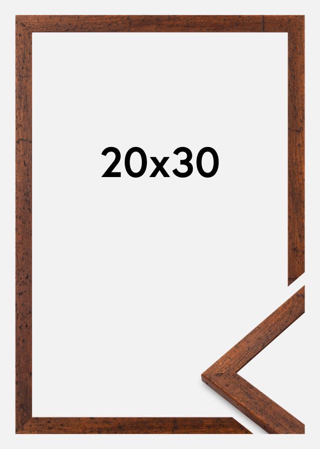 Jämtlands Ramfabrik Rahmen Humphrey Acrylglas Braun 20x30 cm